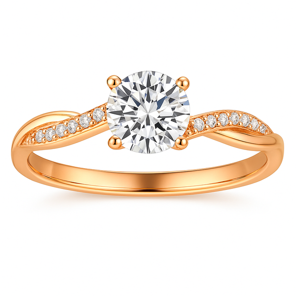 Eleganter Goldring Janes