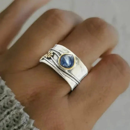 Boho Edelstein Meditationsring