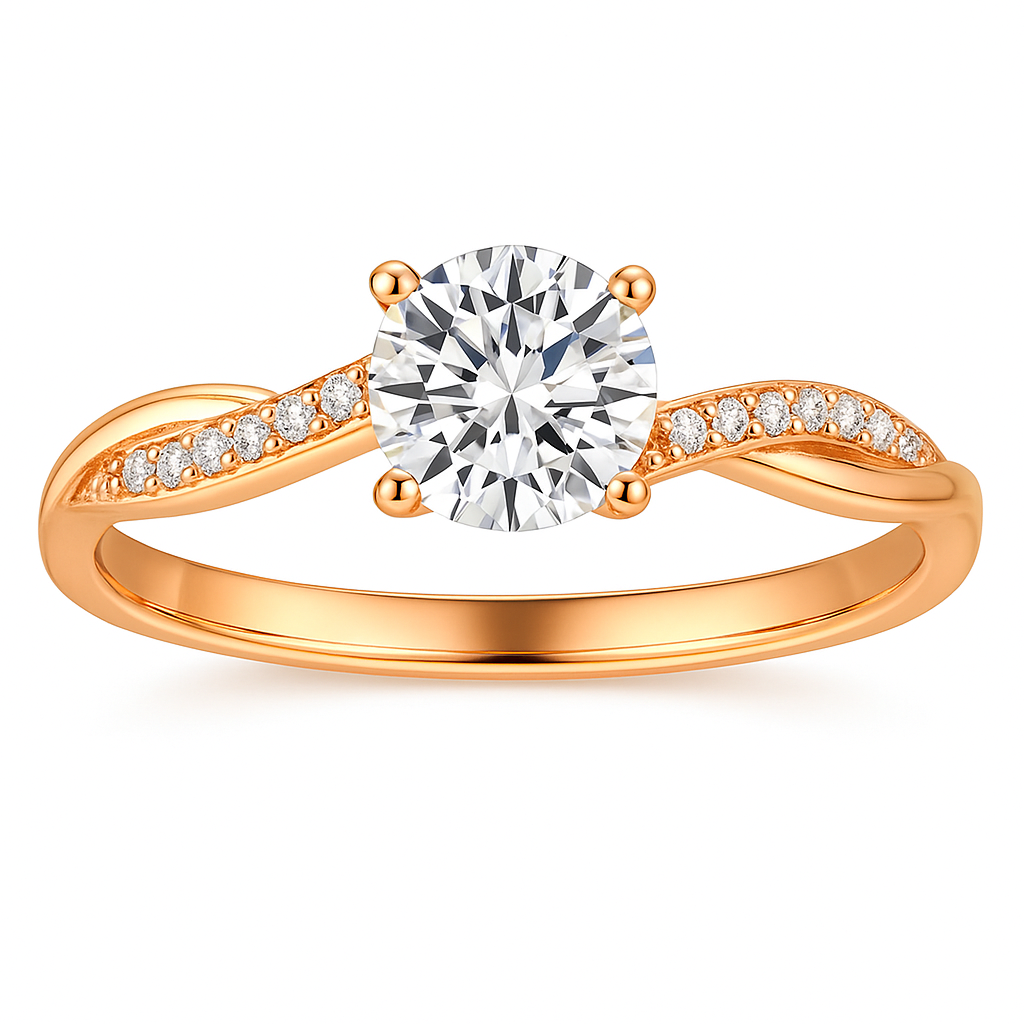 Eleganter Goldring Janes