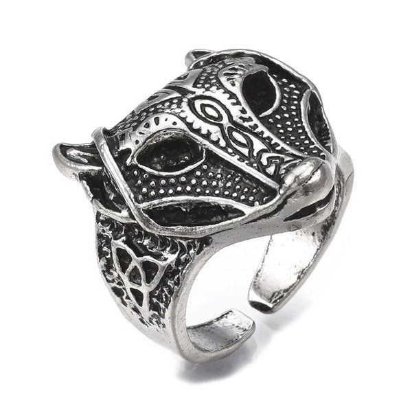 Vintage glänzender Ring in Silber